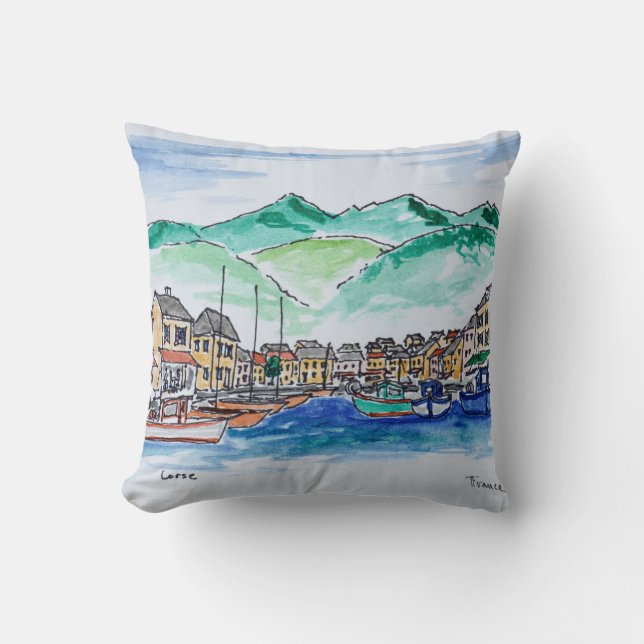Coussin Port de Centuri | Corse, France (Recto)