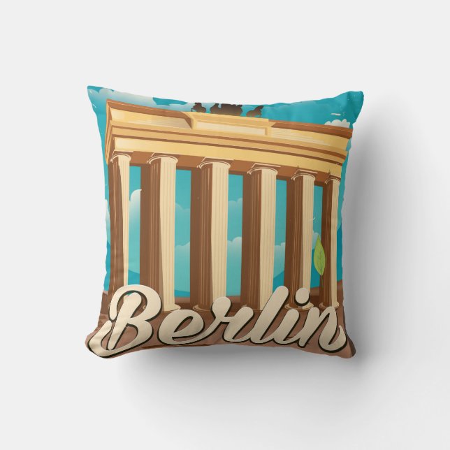 Coussin porte de Brandebourg Berlin (Recto)