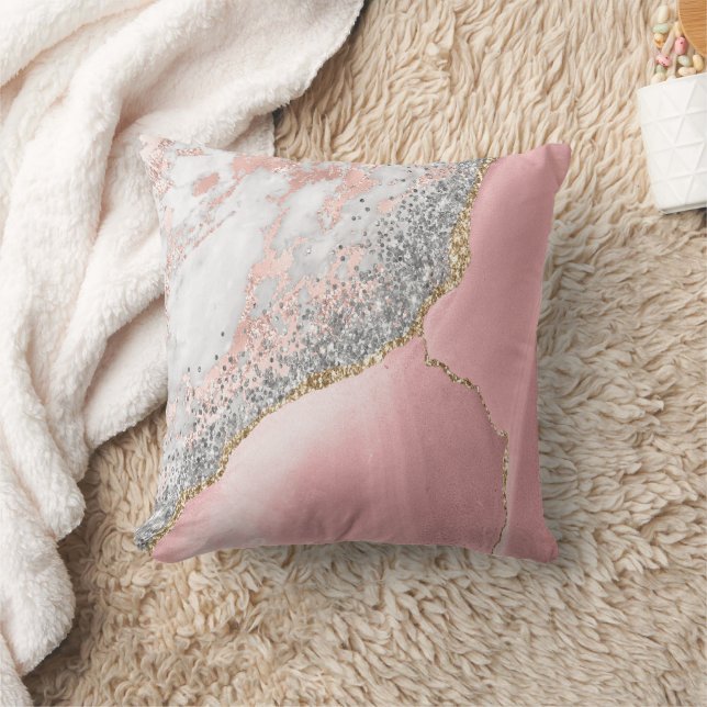Coussin Porte en marbre rose (Couverture)