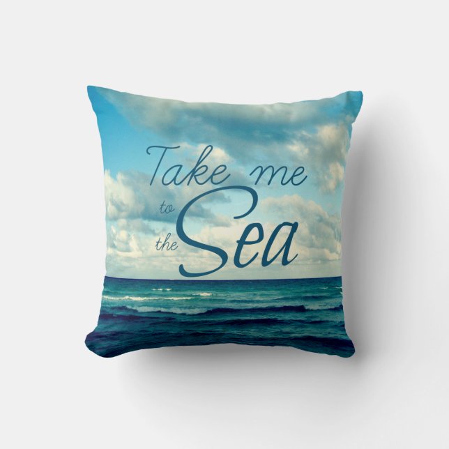 COUSSIN PORTEZ-MOI À LA MER (Recto)