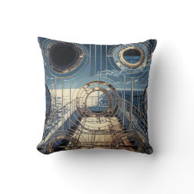 Porthole Nautical Ocean Liner Luxury Art Deco