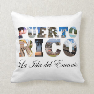 Coussin Porto Rico La Isla Del Encanto
