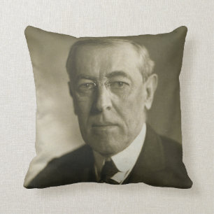 Coussin Portrait 1919 du Président Woodrow Wilson