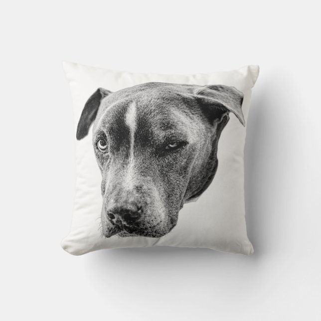 Coussin Portrait Compagnon (Recto)