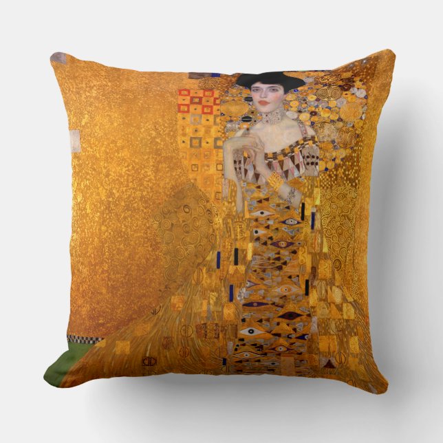 Coussin Portrait d'Adele Bloch-Bauer I, 1907 par Klimt (Recto)