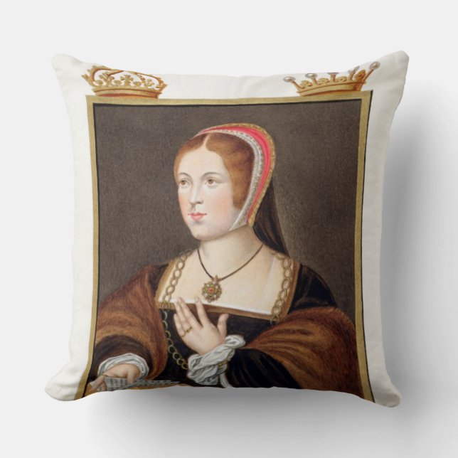 Coussin Portrait de 1489-1541) reines de Margaret Tudor (Recto)