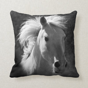 Coussin Portrait de cheval V