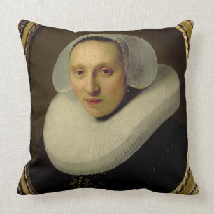 Coussin Portrait de Cornelia Pronck, épouse d'Albert
