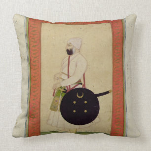 Coussin Portrait de Dilir Khan, c.1760, du grand Cli