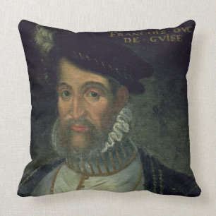 Coussin Portrait de Francois, 2ème duc Guise (1519-63) Fre