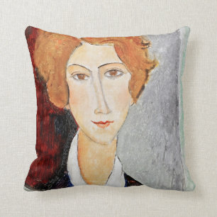 Coussin Portrait de la femme, Modigliani