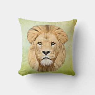 Coussin Portrait de Lion