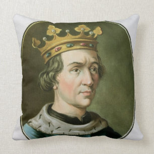 Coussin Portrait de Louis VIII, appelé "Le Lion", roi de