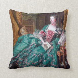 Coussin Portrait de Madame Pompadour, Boucher