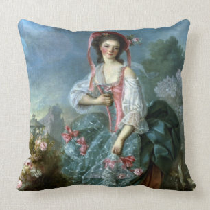Coussin Portrait de Mademoiselle Guimard comme