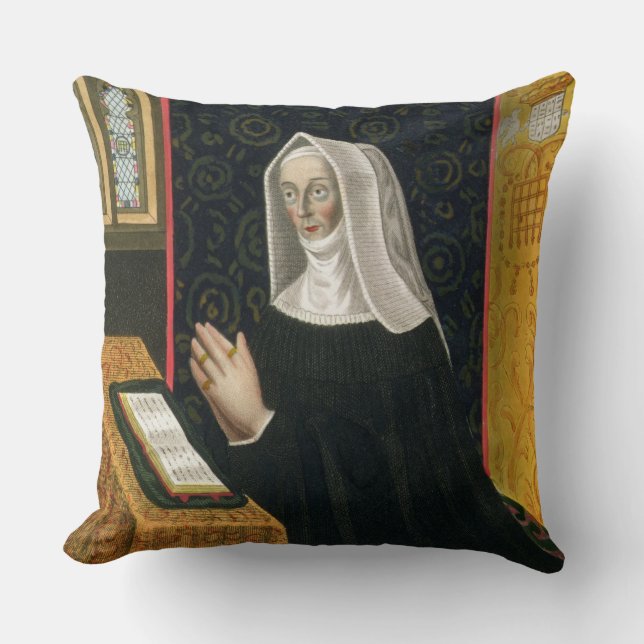 Coussin Portrait de Margaret Beaufort, comtesse de Richmon (Recto)