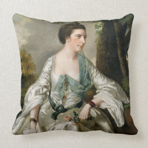 Coussin Portrait de Mme Nicholas Ashton, Mary nee Warburto
