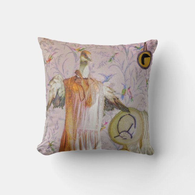 Coussin Portrait de Mme Smew (Recto)