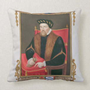 Coussin Portrait de monsieur William Petre (c.1505-72) de