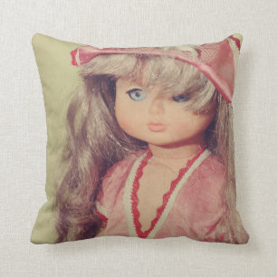 Coussin Portrait de poupée