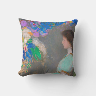 Coussin Portrait de Violette Heymann, Redon