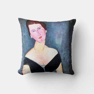Coussin Portrait de Woman