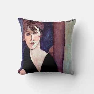 Coussin Portrait de Woman
