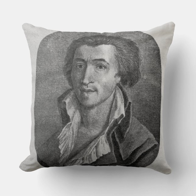 Coussin Portrait des d'Herbois de Jean-Marie Collot (Recto)