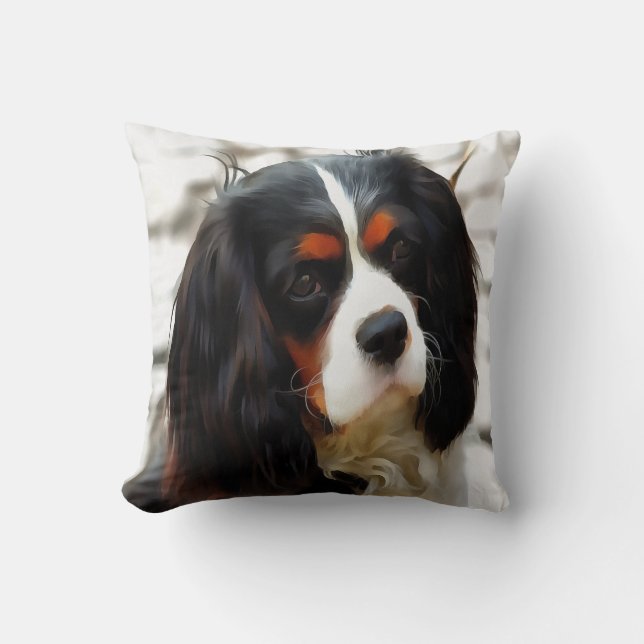Coussin Portrait d'Espagne (Recto)
