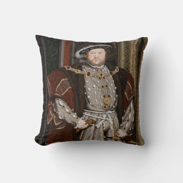 Coussin Portrait d'Henri VIII (Recto)