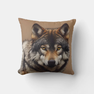Coussin Portrait du loup