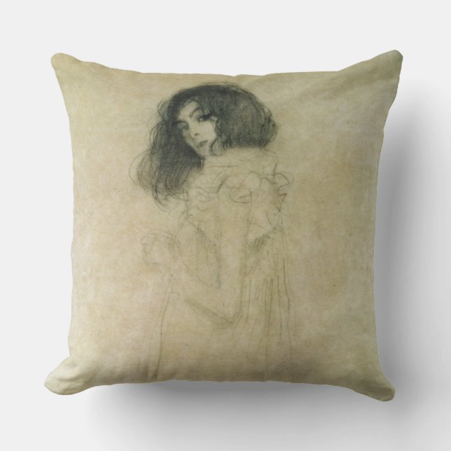 Coussin Portrait d'une jeune femme, 1896-97 (Recto)