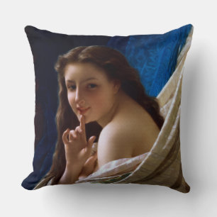 Coussin Portrait d'une jeune femme par Pierre Auguste Cot