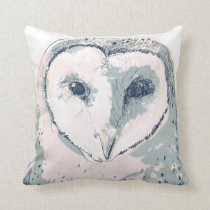 Coussin Portrait funky Owl