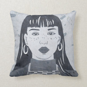 Coussin Portrait nocturne