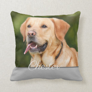 Coussin Portrait pour animal de compagnie personna