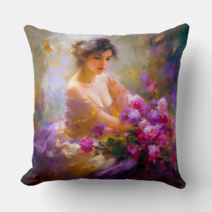 Coussin Portrait sensuel