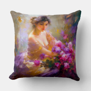 Coussin Portrait sensuel