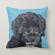 Coussin portugais d'art de chien d'eau