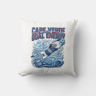 Coussin Portugal Football 2026 Football Gras Pays Typograp