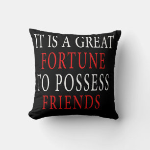 Coussin posséder ami Throw Pillow