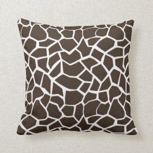 Coussin Poster de animal Bister Brown Giraffe