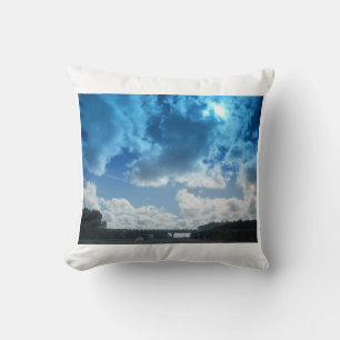 Coussin Poster d'un ciel de Londres