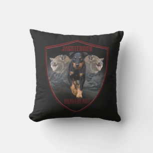 Coussin Poster Tapisserie Jagdterrier Porte - clé d'impres