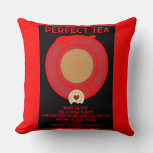 Coussin Poster Tea Wall Art