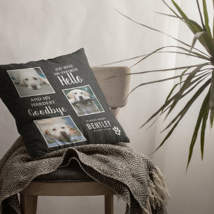 Coussin Pot Photo Memorial Chien Keepsaké   Perte d'animal