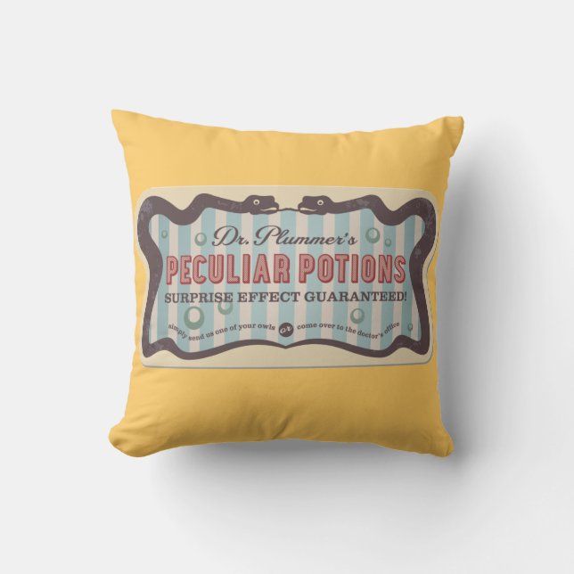 Coussin Potions particulières (Recto)