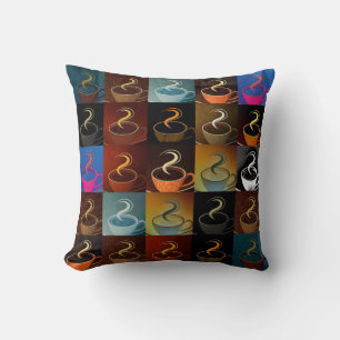 Coussin Pouf de tasses à café