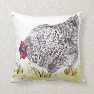 Coussin "poule de poule de Mary "