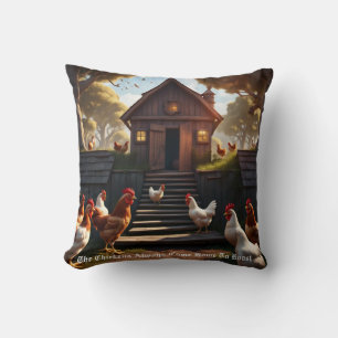 Coussin Poulet